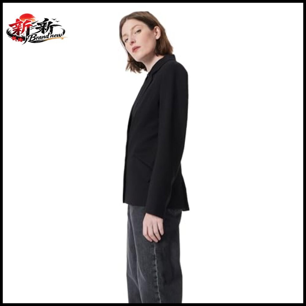 Seamed Double Button Front Blazer with Lining - image 4